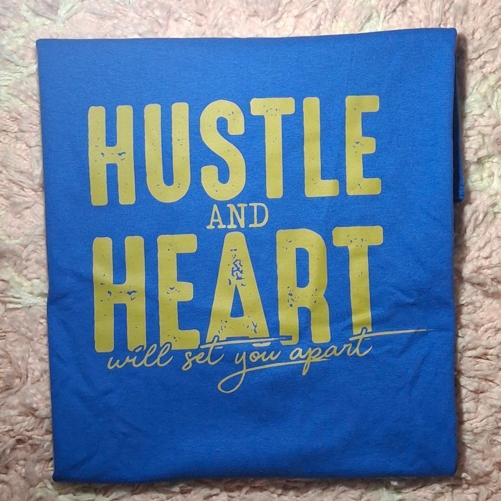 Plus Size - Heart And Hustle Tee
